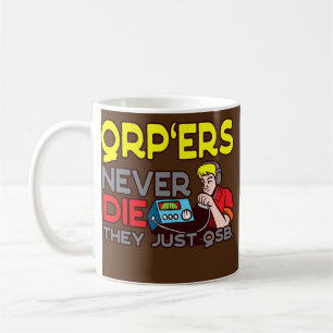 QRPersハおもしろいムラジオ引用文メンズ コーヒーマグカップ
