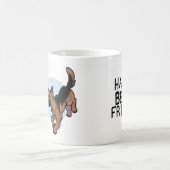 QRPup Cup - German Shepherd コーヒーマグカップ (中央)