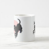 QRPup Cup: Sophie コーヒーマグカップ (中央)