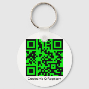 QrRage.com -あなたのカスタムQRコード キーホルダー