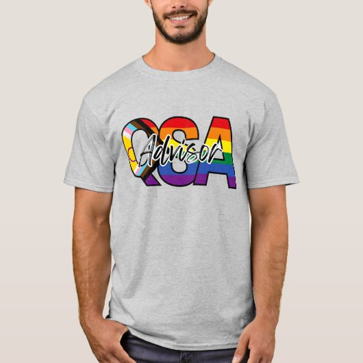 QSA アドバイザーTシャツ Tシャツ (正面)