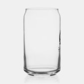 QSIセカンダリーロゴ – Pint Glass ガラス缶 (右)