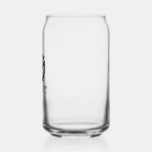 QSIセカンダリーロゴ – Pint Glass ガラス缶 (左)