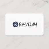 QSIプライマリロゴ – 名刺 (正面)