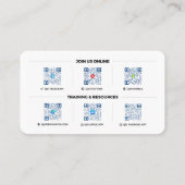 QSIプライマリロゴ – 名刺 (裏面)