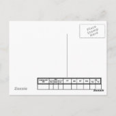 QSLを呼び出す ポストカード (裏面)