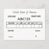 QSLカードハム無線アマチュア連絡士 ポストカード (正面)