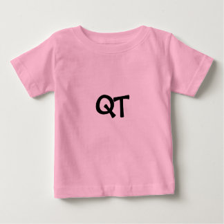 QT (かわいこちゃん) ベビーTシャツ