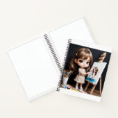 QT artist sketchbook ノートブック (内部)