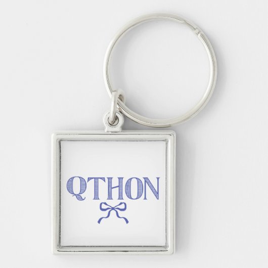 QTHON キーチェーン!! キーホルダー (正面)