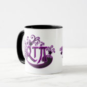 QTPiの音声かわいこちゃんパイieのかわいらしい女の子 マグカップ (正面左)