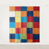 "Qu 1"カラーチャート |ポール・クレー | タペストリー (正面)