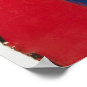 "Qu 1"カラーチャート(1930)絵画s by Paul Klee ポスター (角)