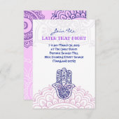 Qua HEMSAパーティーカードfor Beth 招待状 (正面/裏面)