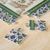 Qua'bahを、から示すメッカの図式的な眺め ジグソーパズル (側面)