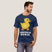 QUACK中毒 Tシャツ (正面フル)