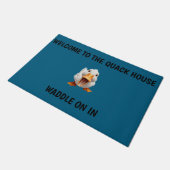 QUACK HOUSE DUCK DOOR MAT ドアマット (アングル)