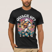 QUACK OFF DUCK Tシャツ (正面)