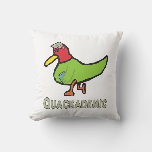 Quackademic クッション (正面)