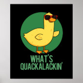 Quackalackin Duck Punおもしろいとは ポスター (正面)