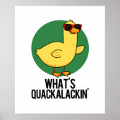 Quackalackin Duck Punおもしろいとは ポスター (正面)