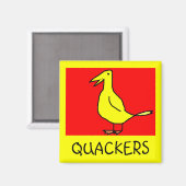 QUACKERS – マグネット (正面/裏面)