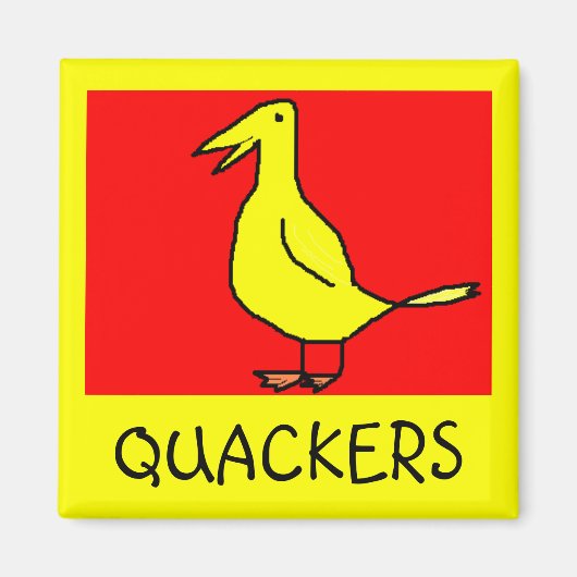 QUACKERS – マグネット (正面)