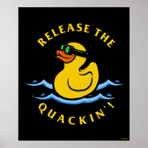 Quackinを解放して下さい ポスター