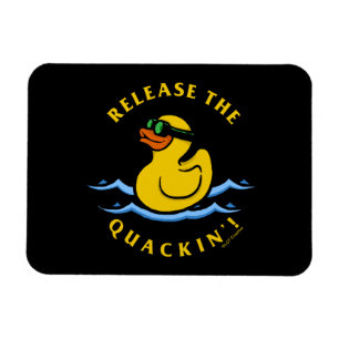 Quackinを解放して下さい マグネット