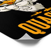 Quackin Duck Gym Weightheating Bおもしろいをリリース ポスター (角)