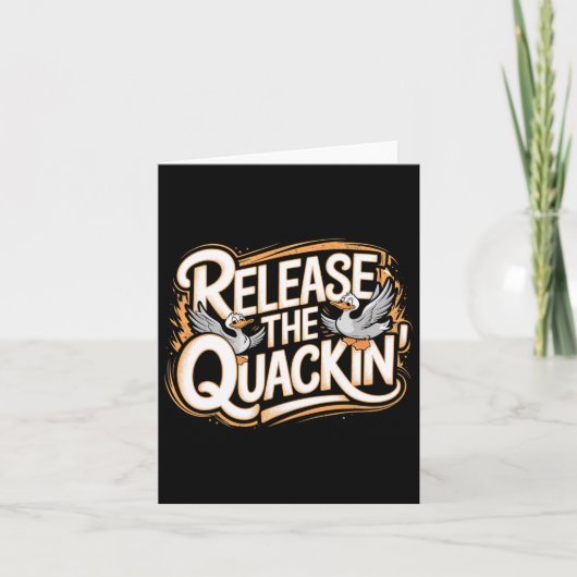 Quackin Gymボディビルをリリース – - カード (正面)