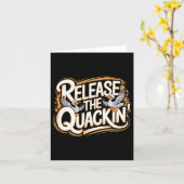 Quackin Gymボディビルをリリース – - カード (黄色い花)