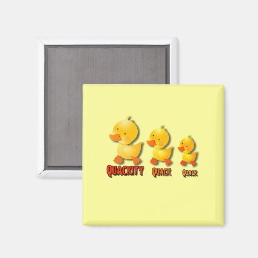 Quackity - Quack マグネット (正面/裏面)