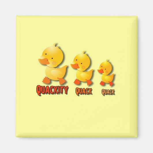 Quackity - Quack マグネット (正面)