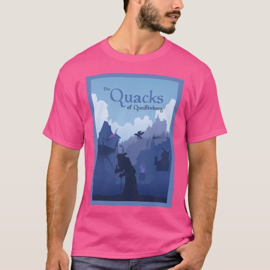 Quacks Of Quedlinburg – ボードゲーム – ミニマリ Tシャツ (正面)