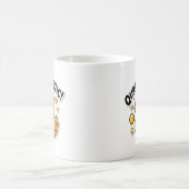 Quacktasticラバーダック漫画ホワイトコーヒーマグ コーヒーマグカップ (中央)