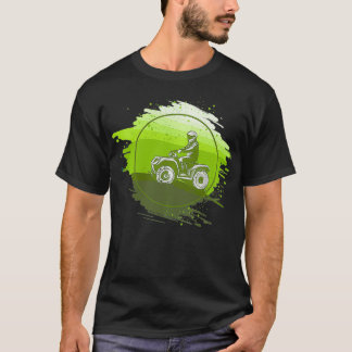 Quad Biker Gift ATV Four Wheeler Quad Bike Pullove Tシャツ