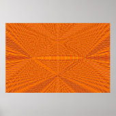 Quad Pataphysics Overlapping Spirals in CMYK ポスター (正面)