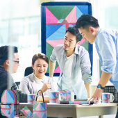 Quadrants  ラッピングペーパーシート