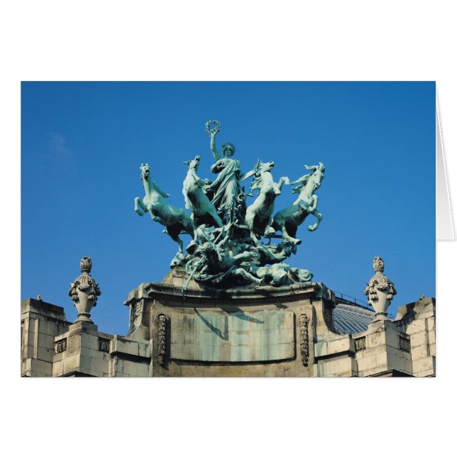 Quadriga、c.1897-1900 (正面横)