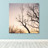 Quadro árvore seca キャンバスプリント (インサイチュ (ウッドフロア))