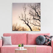 Quadro árvore seca キャンバスプリント (インサイチュ (リビング))