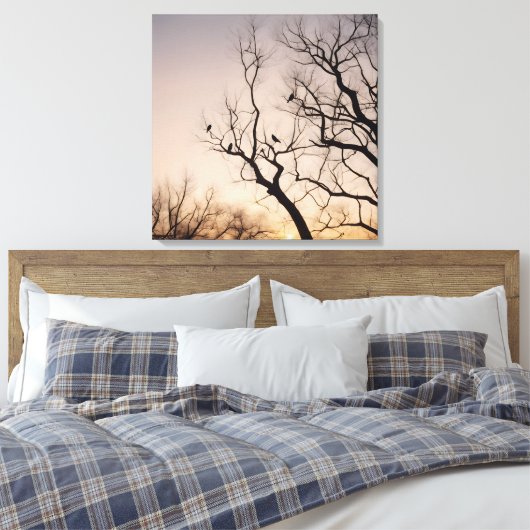 Quadro árvore seca キャンバスプリント (インサイチュ (寝室))