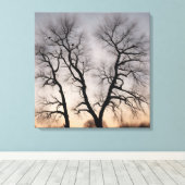 Quadro Árvore seca no deserto キャンバスプリント (インサイチュ (ウッドフロア))