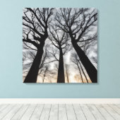 Quadro Árvore seca no deserto キャンバスプリント (インサイチュ (ウッドフロア))