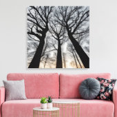 Quadro Árvore seca no deserto キャンバスプリント (インサイチュ (リビング))