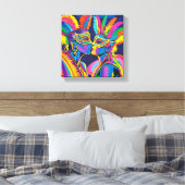 Quadro carnaval para si apaixonar キャンバスプリント (インサイチュ (寝室))