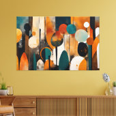 Quadro decorativo abstrato material Canvas キャンバスプリント (インサイチュ (リビング))