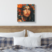 Quadro "Filha da terra" キャンバスプリント (インサイチュ (寝室))