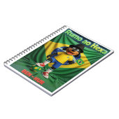 Quadro Infantil Ben-Hur Torcedor Rumo ao Hexa 2026 ノートブック (左側)